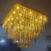 لوستر ۶۰در۶۰ کریستالی