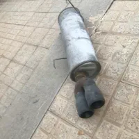 منبع اگزوز فابریک/آماده نصب/همراه سر اگزوز دولول|قطعات یدکی و لوازم جانبی|شاهین‌شهر, شهرک میلاد|دیوار