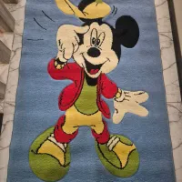 قالیچه بچه گانه ۱ × ۱/۵ طرح میکی موس