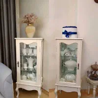 دکور ۳ طبقه و آینه کنسول ست