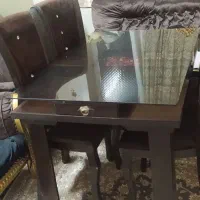 میز نهار خوری 4 نفره