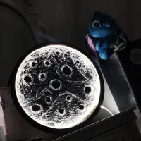 تابلو و ساعت ماه