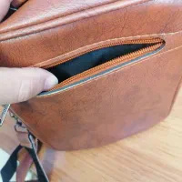 کیف دوشی چرم مردانه|کیف، کفش، کمربند|آفتاب, |دیوار