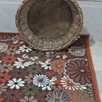 سبد حصیری|صنایع دستی و سایر لوازم تزئینی|قم, قلعه کامکار|دیوار