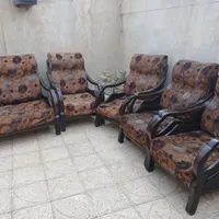 مبل چوب 8 نفره|مبلمان خانگی و میز عسلی|اصفهان, دارک|دیوار