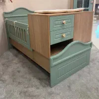 تخت خواب نوزاد نوجوان مدل نئوکلاسیک|تخت و سرویس خواب|کرمانشاه, |دیوار