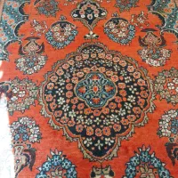 فرش دستبافت|فرش|مبارکه, |دیوار