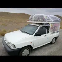 وانت بار حمل اثاثیه منزل همراه کارگر اسباب کشی|خدمات حمل و نقل|اهواز, زیتون کارمندی|دیوار