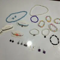 بدلیجات دست بند.گوشواره.گردن بند