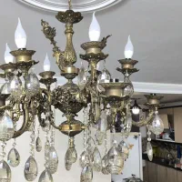 لوستر برنجی وزن بالا