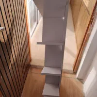 کتابخانه چوبی فانتزی جمع و جور|کتابخانه، شلف، قفسه‌های دیواری|بندر انزلی, انصار الحسین|دیوار