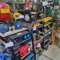 پمپ اب و موتور برق و علف تراش و اره موتوری