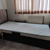 تختخواب یکنفره با تشک طبی رویال