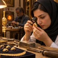 نیروی خانم جهت همکاری در کارخانه تولید طلا و جواهر