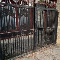 درب حیاط ویلا باغ ۳/۵متر با ستون|مصالح و تجهیزات ساختمان|کلاردشت, |دیوار