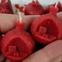 شمع های یلدایی تک به قیمت عمده|صنایع دستی و سایر لوازم تزئینی|ملایر, |دیوار