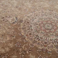 فرش ۳در ۴.۸۰ رنگ نسکافه ای ۵۰۰شانه مشهد|فرش|بجنورد, |دیوار