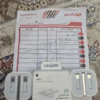2عدد آداپتور 20وات اصل اپل