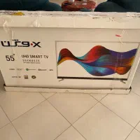 تلویزیون ۵۵ اینچ x-vision|تلویزیون و پروژکتور|هشتگرد, فاز ۲ مهستان|دیوار