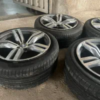 رینگ و لاستیک ب.ام.و مدل 730 فاق بلند|قطعات یدکی و لوازم جانبی|تهران, محمودیه|دیوار