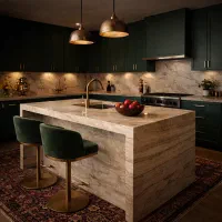 اسلب سنگ تراورتن کرم