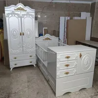 تخت کمد نوزاد نوجوان نقد و اقساط