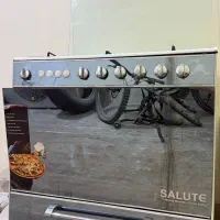 گاز فر با جوجه گردان