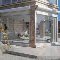 شیشه سکوریت کرکره برقی و درب اتوماتیک طهماسبی