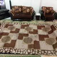 فرش سه متر یر یه نیم بسیار تمیز تازه شستم|فرش|ماهدشت, |دیوار