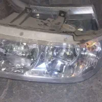 درب صندوق سمند وچراغ جلو چپ وراست سالم