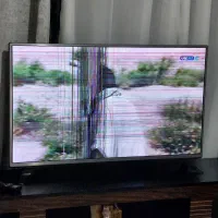 تلویزیون شکسته LG