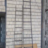 نردبان فلزی سنگین،دو عدد