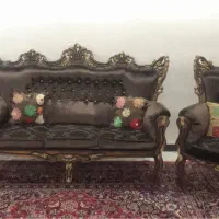 مبلمان و غذاخوری همراه با بوفه