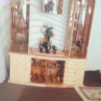 بوفه و زیر تلویزیون کاملا سالم