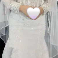 لباس عروس درحدنو سایز ۳۸تا۴۰