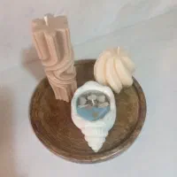 شمع های ست شده.