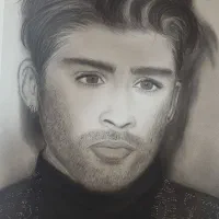 طراحی سیاه قلم سبک هایپررئال|تابلو، نقاشی، عکس|شیراز, باغ تخت|دیوار