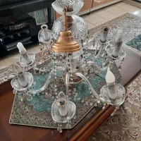 لوستر کریستال ۸ شاخه ای