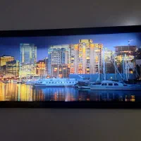 تابلو زیبا وچراغ خواب سالم وزیبا