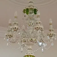 لوستر دوپوست عتیقه آنتیک