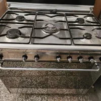 گاز پنج شعله تمام استیل فردار سینجر|اجاق گاز و لوازم برقی پختوپز|مشهد, امام رضا (ع)|دیوار