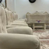 مبل نیمه سلطنتی ۹نفره|مبلمان خانگی و میز عسلی|قم, نیروگاه|دیوار