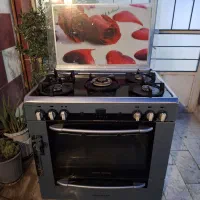 اجاق گاز پنج شعله برند معتبر رز گاز  ، دارای فر