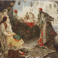 تابلو فرش دستبافت