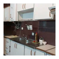 کابینت فلزی همراه آبچکان  و هود وسینک ظرفشویی