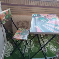میز تحریر کودکانه تاشو باکس دار  با صندلی