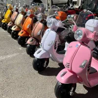 موتور شارژی وسپا کلاسیک سن استفاده ۲ تا ۹ سال|اسباب‌‌بازی|اقبالیه, |دیوار