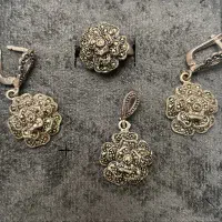 نیم سرویس نقره|جواهرات|تهران, زعفرانیه|دیوار