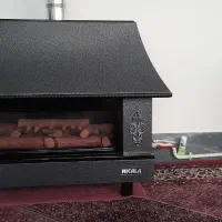 بخاری گازی  شومینه ای نیک کالا