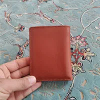 کیف پول مردانه چرم طبیعی دست دوز